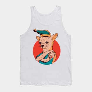 CHIHUAHUA MOM TATTOO Tank Top